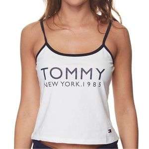 Tommy Hilfiger Women's Tommy Cami Singlet - Snow White